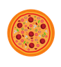 Vip Pizza Icon